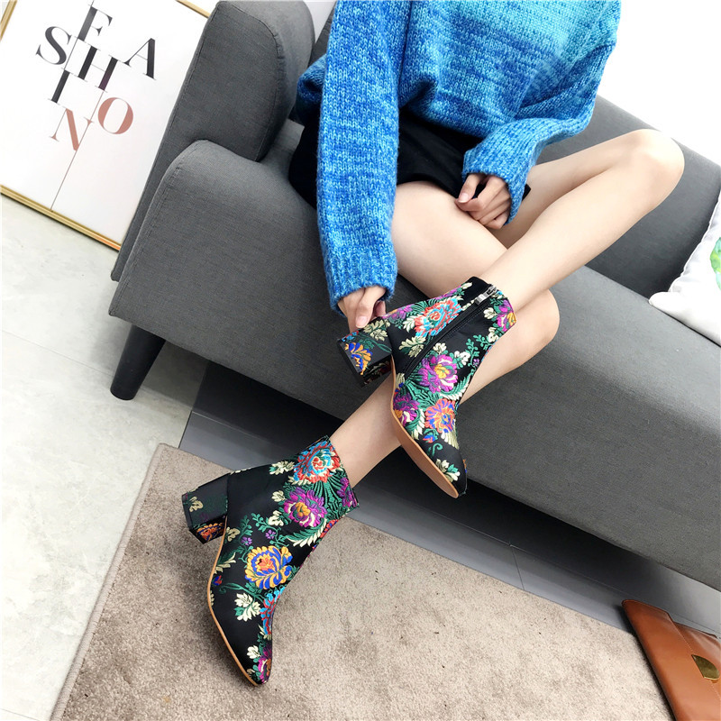 Bottes femme MANSIXI en Tissu - Ref 3355297 Image 12