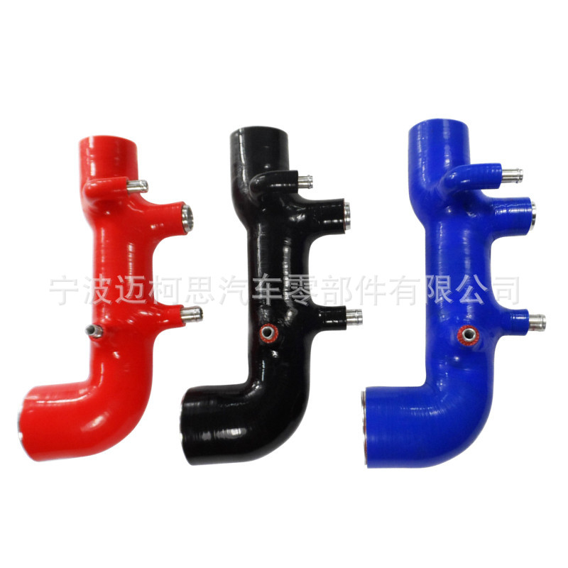 斯巴鲁翼豹改装进气肥肠硅胶管SUBARU GDA GDB EJ20 STi Vers 7-8