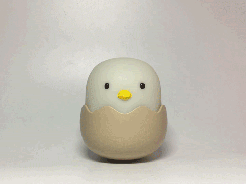 Eggshell Chicken Lamp Image 2