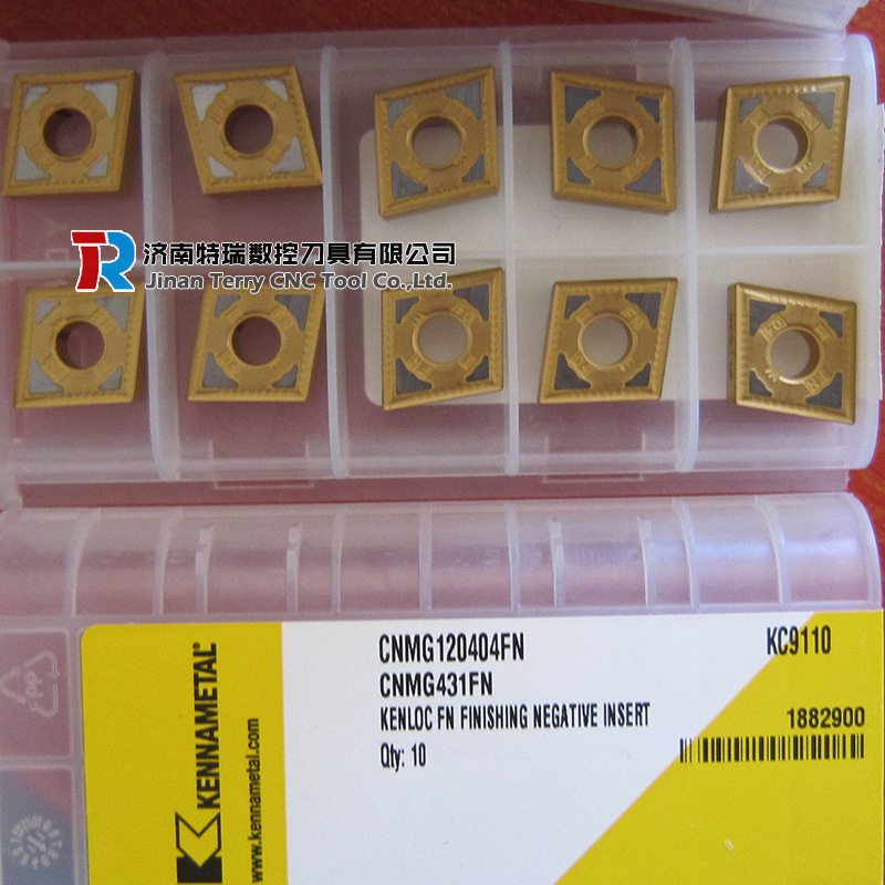 肯纳数控刀片CNMG120408P KCP30B钢件加工