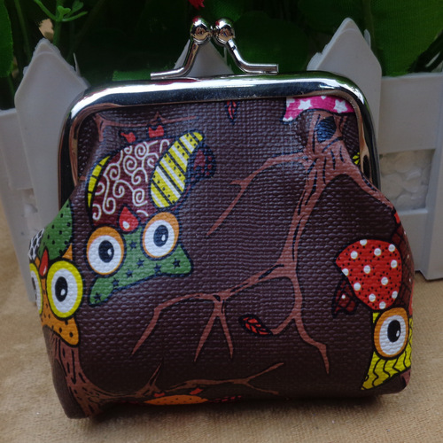 Creative Iron Clip Coin Purse Girls Key Bag Coin Purse Student Coin Storage Bag Gift Wholesale