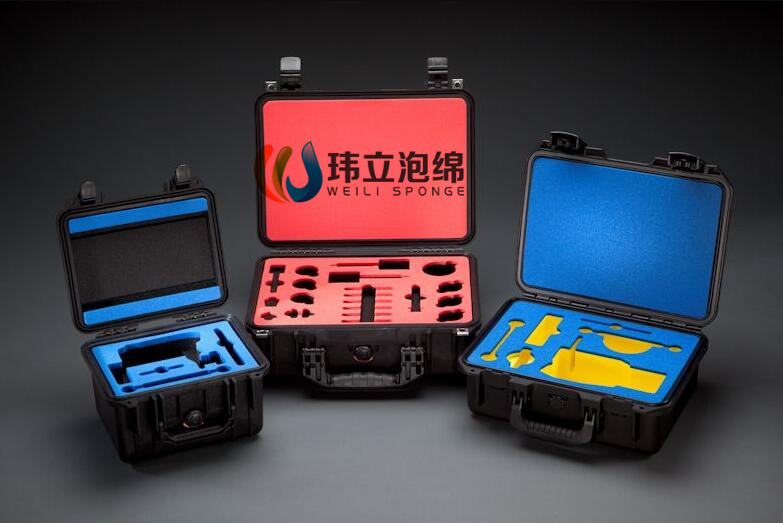 东莞海绵厂家定制eva压模箱包  异型eva内托 海绵内衬