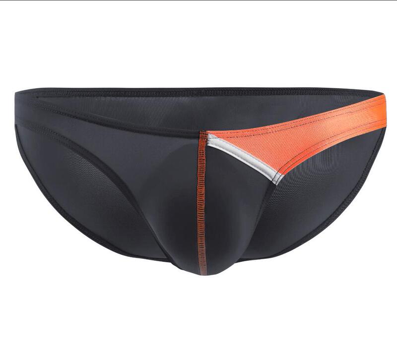 Men's underwear Thin Ice Silk low waist U convex mulberry silk briefs Men's underwear Thin Ice Silk low waist U convex mulberry silk briefs