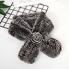 Demi-season keep warm straw scarf, Korean style, wholesale