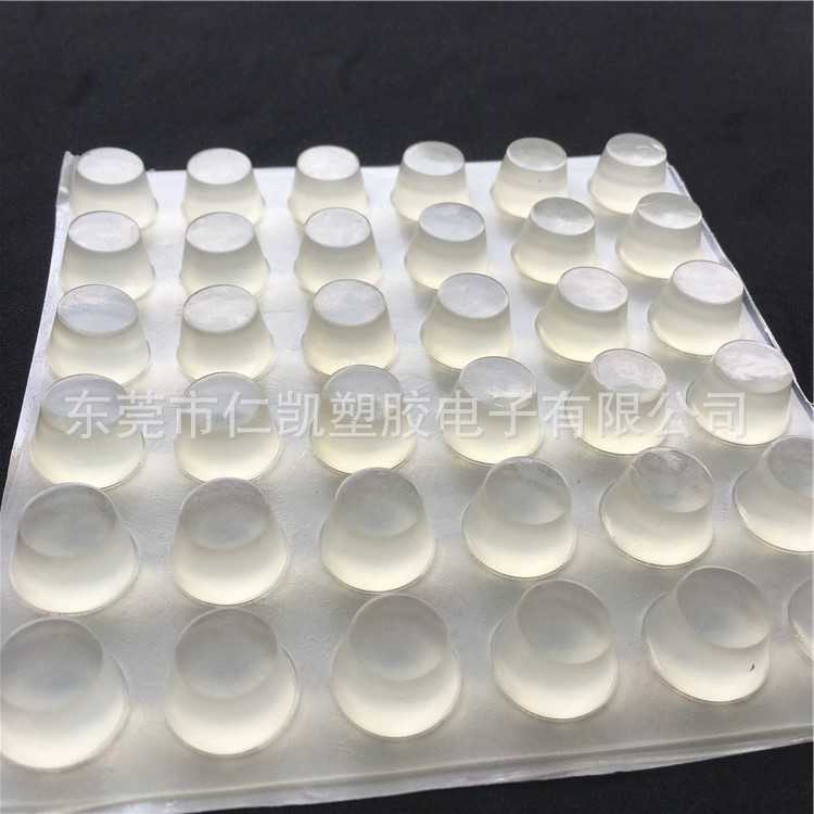 厂家供应半圆形透明脚垫|橡胶垫|硅胶垫|3M橡胶垫|免费拿样