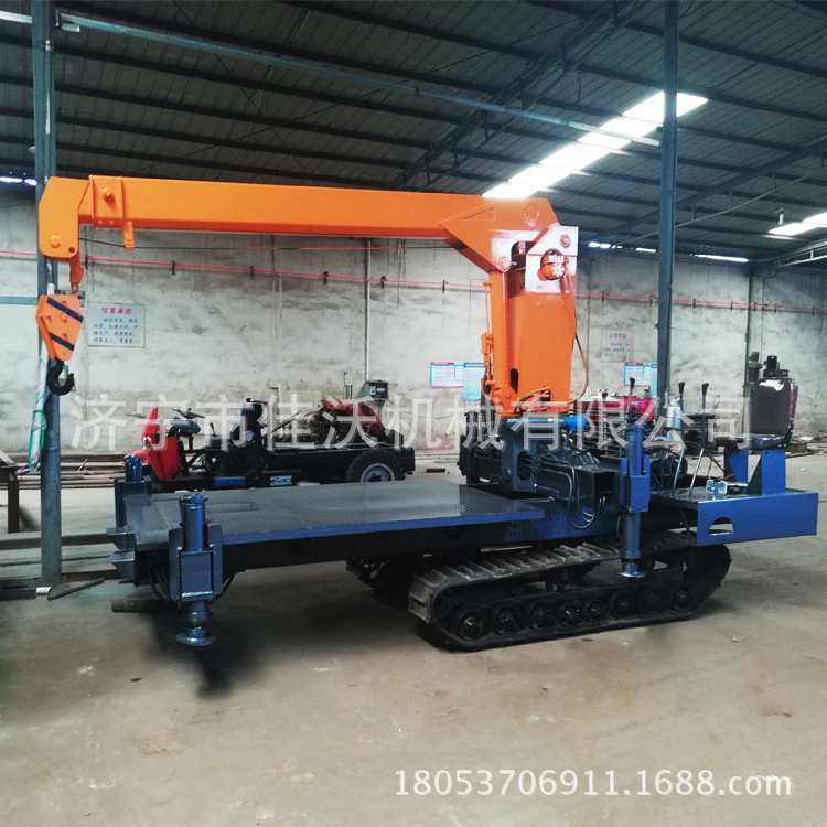 履带随车吊车  山地履带吊   履带运输车