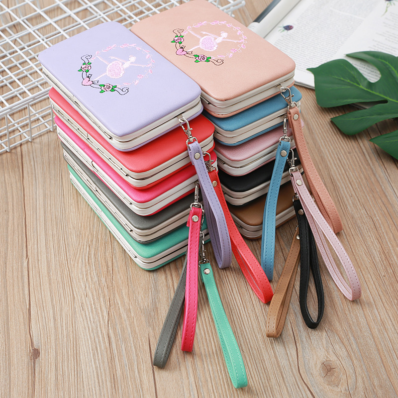 Fashion Long Multifunctional Embroidered Portable Wallet Wholesale display picture 21