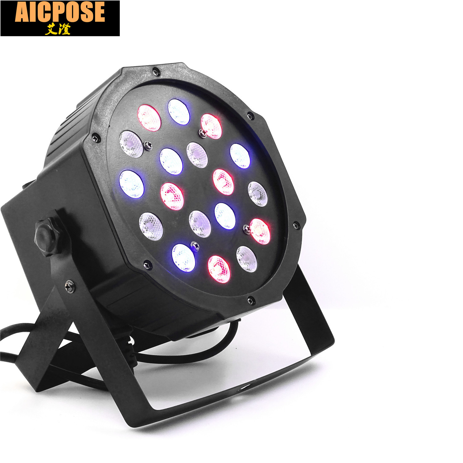 LED 帕灯18x3W 54W大功率RGB Par灯LED平板DJ专业舞台灯光设备-阿里巴巴