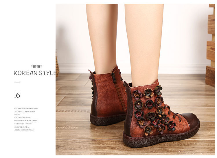 Bottes femme en En cuir - Ref 3355378 Image 26