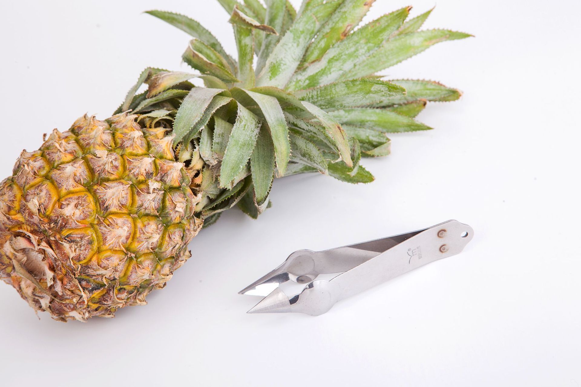 不锈钢菠萝夹子 去籽夹 挖眼器 益民刀具