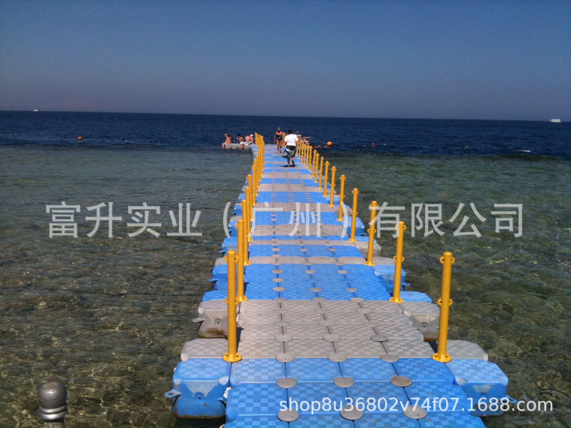 厂家直销塑料浮筒水上钓鱼平台海上摩托艇游艇泊位浮动码头浮桥-阿里巴巴