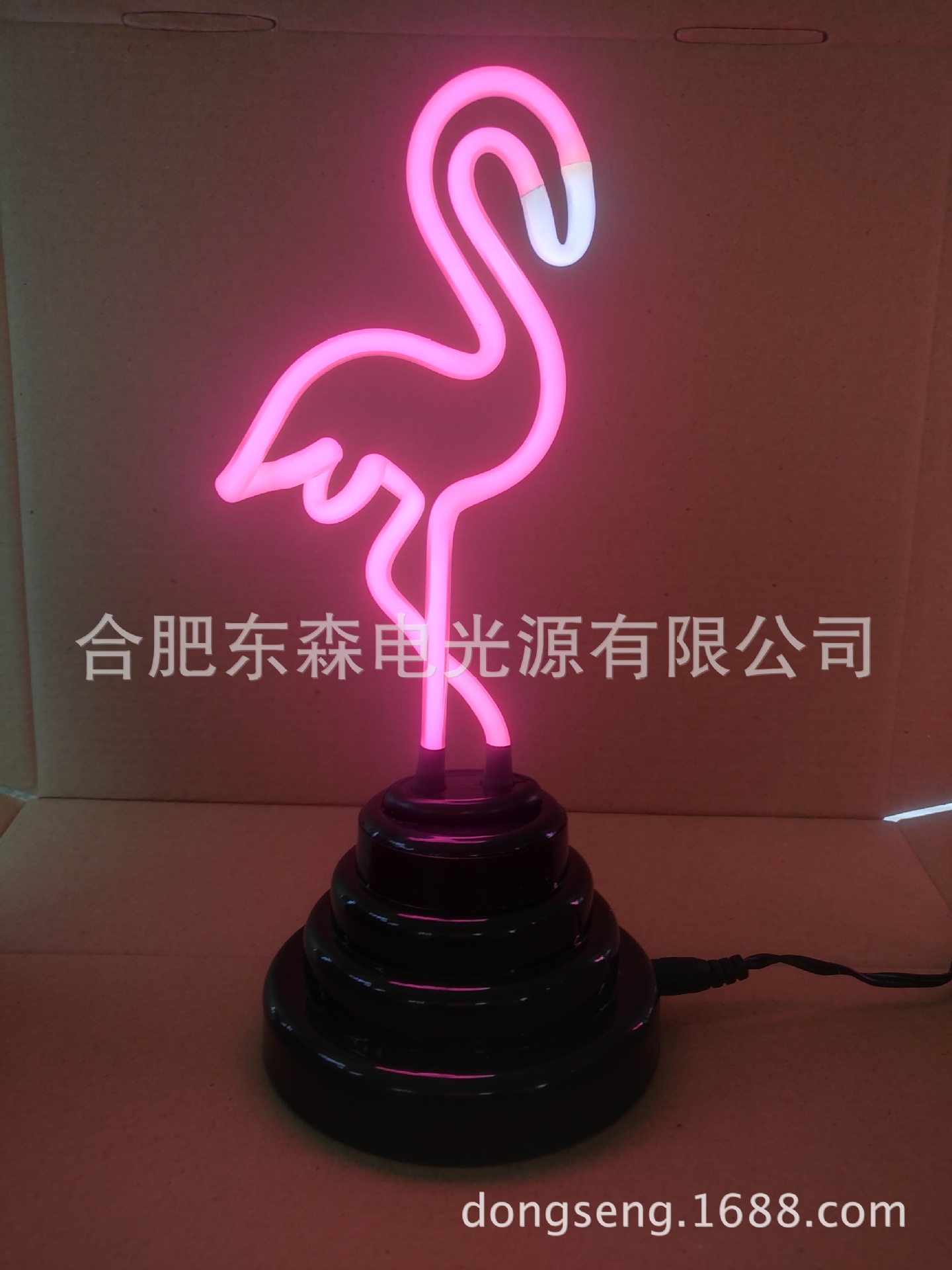 공급 스몰 사이즈 검은 기본 플라밍고 빛, 플라밍고 네온 빛, 플라밍고 빛