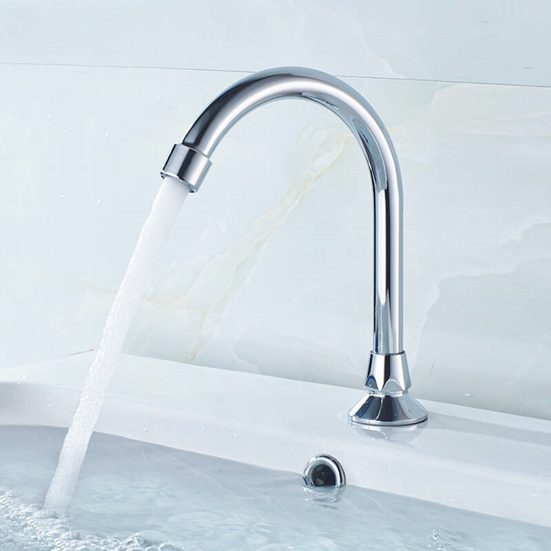 Foot-operated washbasin faucet, foot-operated washbasin faucet, laboratory foot-operated faucet switch manufacturer foot pedal valve details Picture
