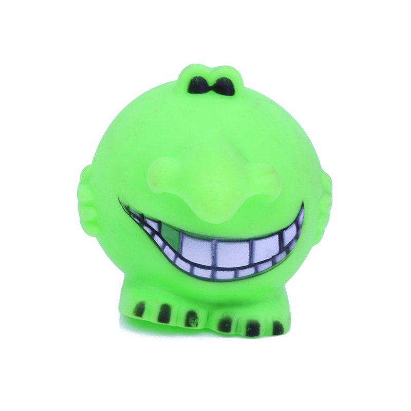 Pelota no podrida resistente a la mordedura de mascotas de vinilo Bola de Boca Grande Bola de perro de juguete Bola de entrenamiento de perro Bola de mordedura de perro