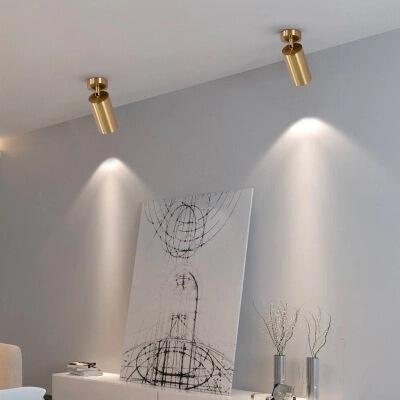 Track Light Model Room Gallery Spotlight Nordic Restaurant Mirror Front Lamp Bedside Corridor Cafe Hotel Engineering Wall Lamp