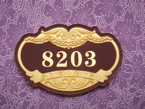 定制亚克力包厢门牌数字宾馆门牌饭店酒店房间号码牌定做