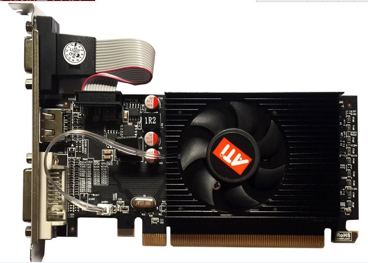 Wholesale brand new AMD7450 independent graphics card small chassis knife card 2g semi-high graphics card HD7350 6450 bright machine card Wholesale brand new AMD7450 independent graphics card small chassis knife card 2g semi-high graphics card HD7350 6450 bright machine card