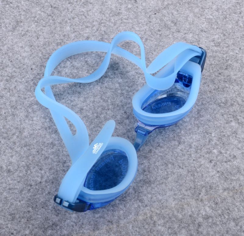 男女矽膠遊泳鏡兒童遊泳鏡壹體式泳鏡