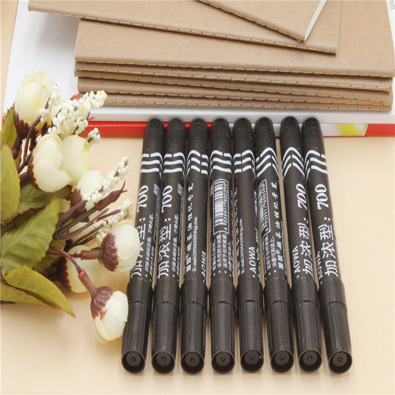 记号笔油性大头笔黑色水笔唛头笔可加墨快递笔马克笔 生产批发|ms