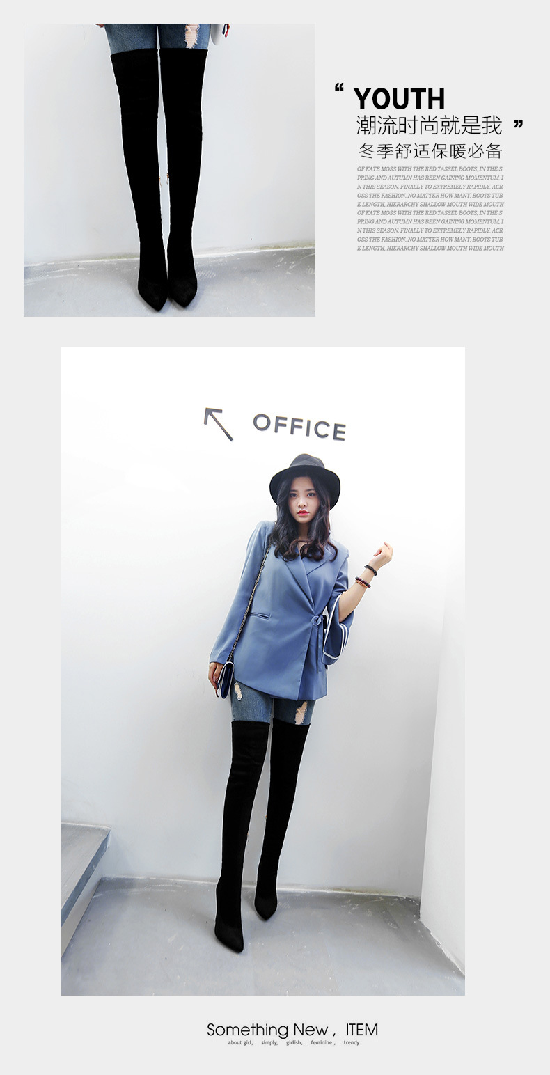 Bottes femme en Daim - Ref 3355064 Image 22