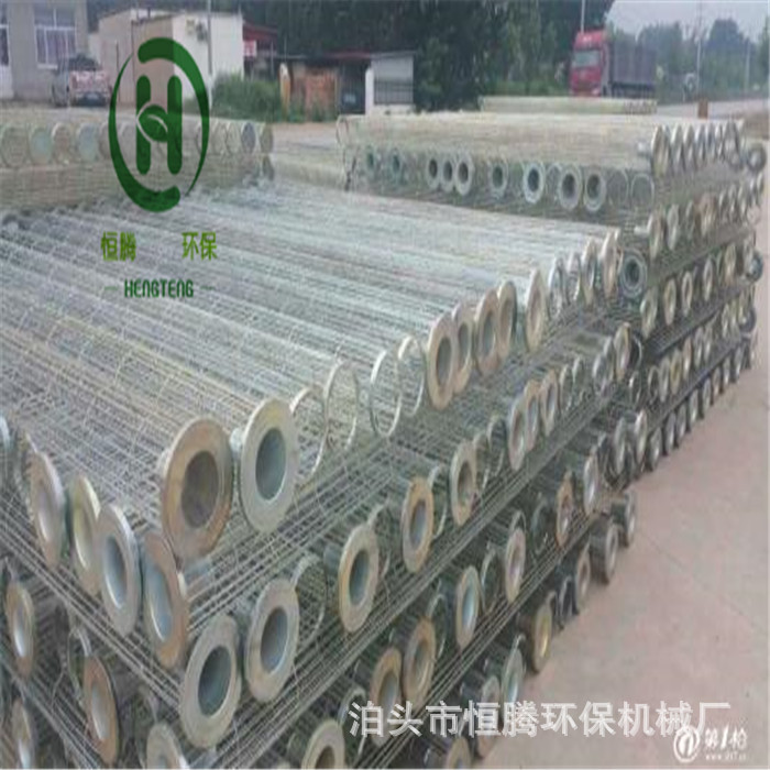 弹簧骨架 133*4000规格袋笼 扁骨架 圆形骨架 不锈钢骨架镀锌骨架