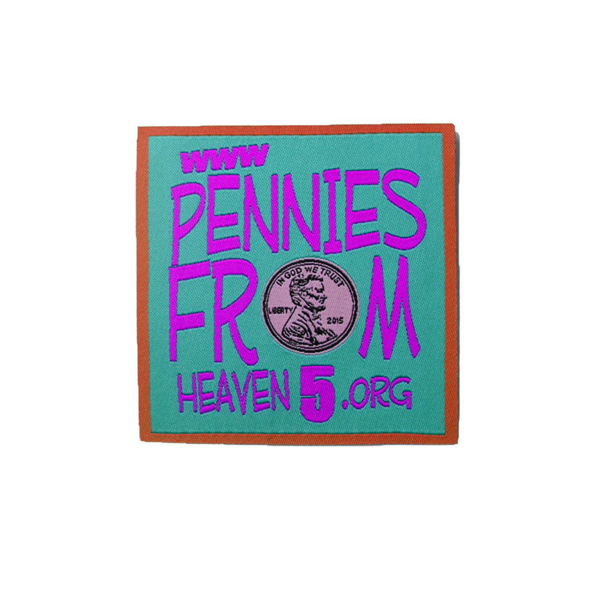 时尚织唛章来图来样定制 DIY布贴织唛 方形粉色英文 定制多种款式