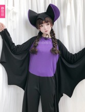 万圣节服装成人女搞怪化妆舞会cospla服装节日表演服蝙蝠装米老鼠