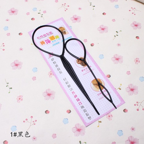 Korean style hairdressing tools, bridal hair iron, multi-color hair pins, factory direct sales, 2 yuan store wholesale L05