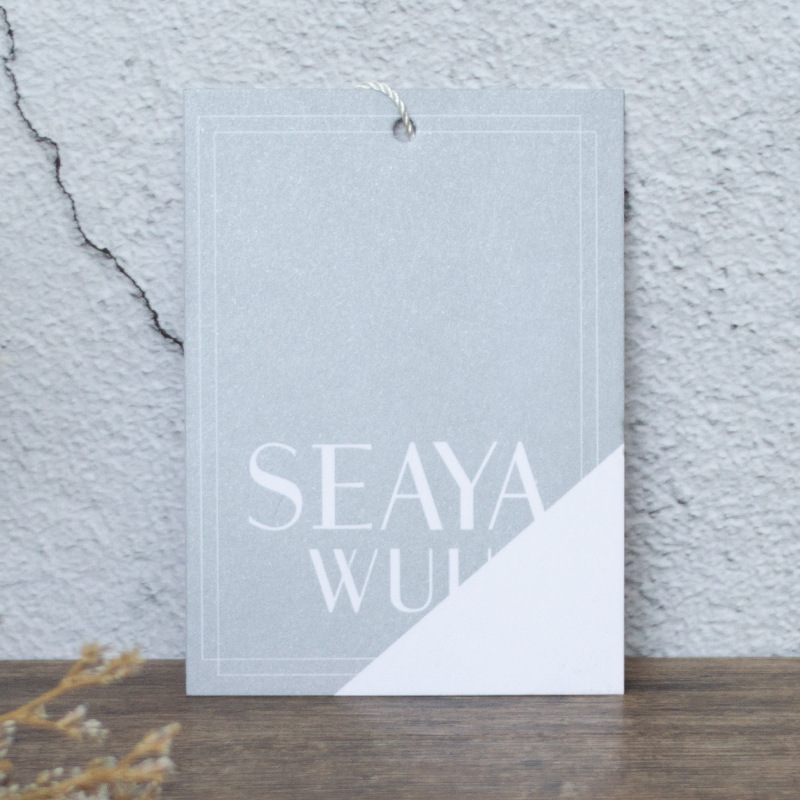 个性吊牌定做服装吊卡订做童装商标印刷女装衣服logo定制免费设计