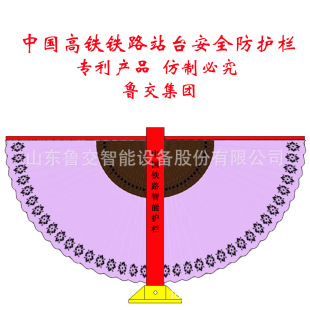 公交、汽车、地铁、火车、高速铁路、轨道交通站台智能防护栏