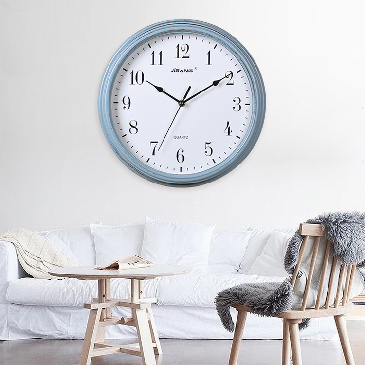 Wholesale Amazon European Clock 12.5 -inch Simple Retro Clock Living…