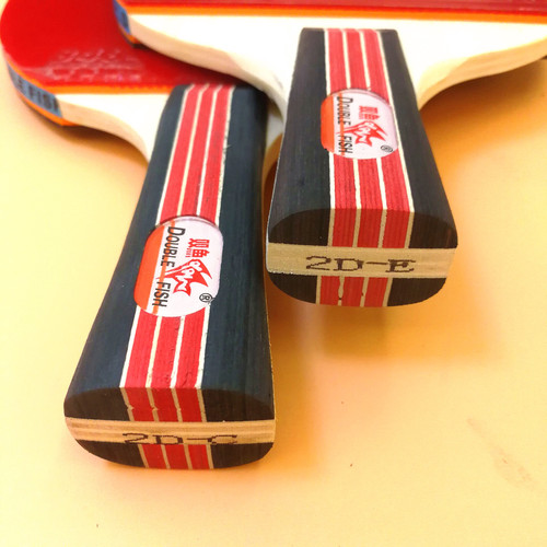 Wholesale Pisces table tennis racket, finished product, single racket, six-star racket, horizontal racket, straight racket, double-sided reverse glue ppq