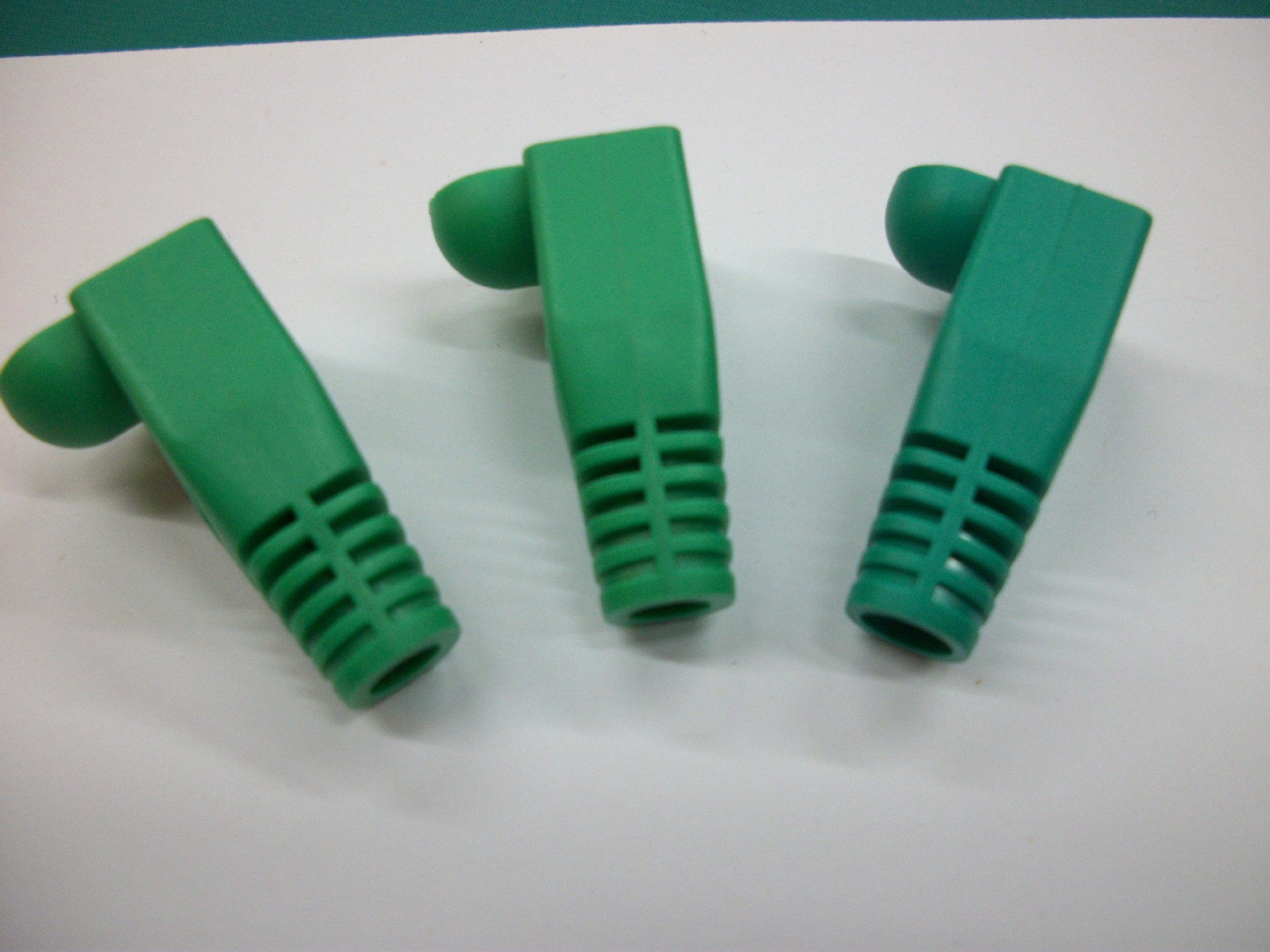 供应网线PLUG水晶头护套绿色 各类接头护罩 量大从优 欢迎采购