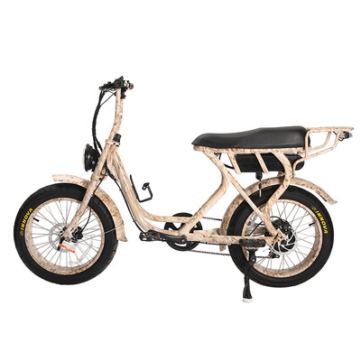 new pattern fashion Two Electric vehicle adult cross-country Widen lengthen Seat cushion 48V Electric Bicycle Manufactor wholesale