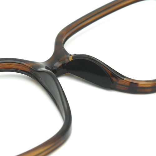 Manufacturer wholesale adhesive nose pads, plastic frame glasses anti-slip soft silicone D-shaped nose patches, sunglasses nose pads for heightening