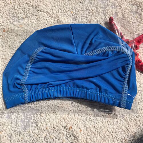 Adult cloth swimming cap fashionable unisex long hair swimming cap manufacturer supply wholesale solid color multi-color pattern stitching