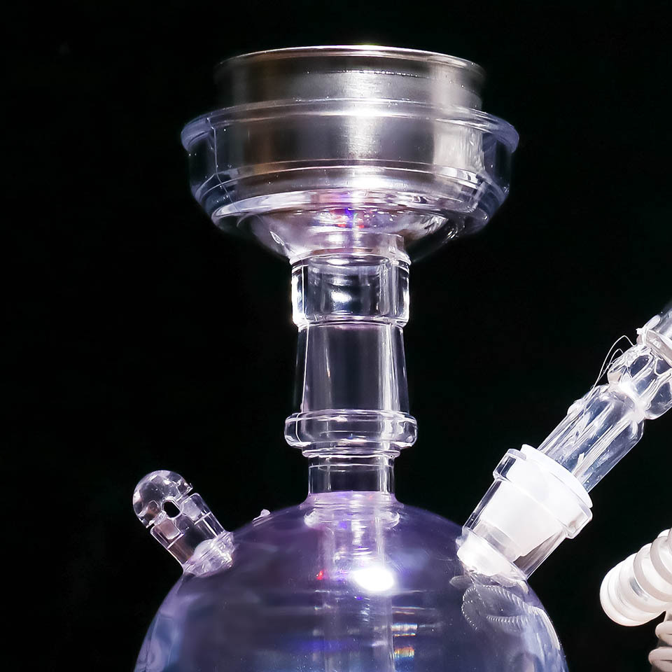 Buy Dropship Products Of Hot Sale Acrylic Hookah Cup Set With LED Light