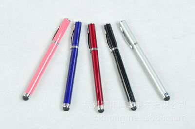厂家供应ipad电容触摸手写笔适合做礼品的电容笔