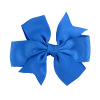 Children's hair accessory, hairgrip with bow, 40 colors