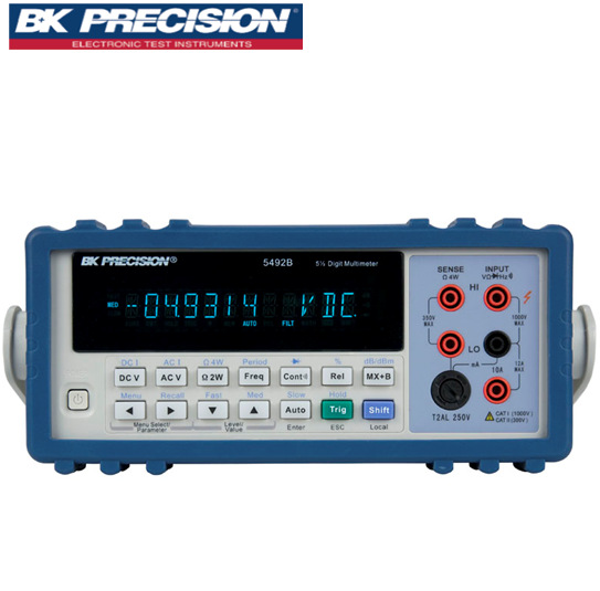 百科BK Precision 5492B 5位半台式数字万用表 120000数精度0.01%