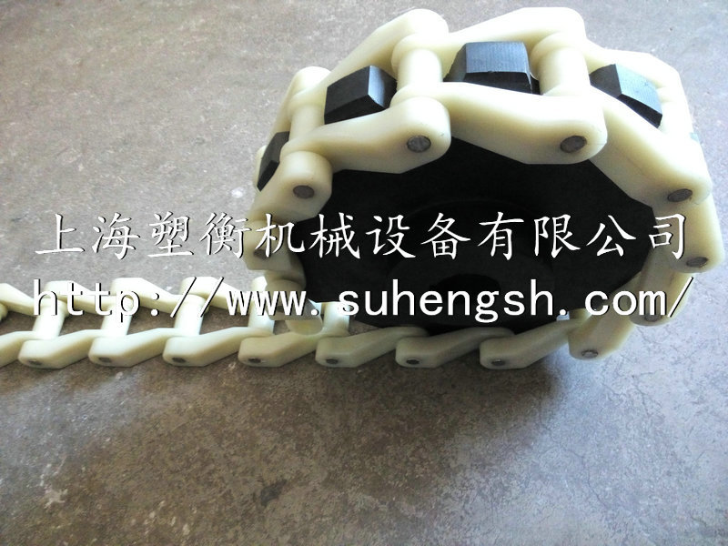刮油机塑料链条/电解气浮机/刮渣机刮板机塑料尼龙链条