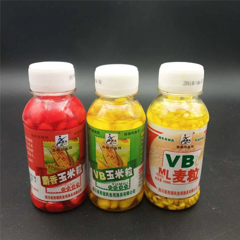 西部风 VB corn grain musk wheat green carp, cypress gnaw hook bait fishing gear 100ml/400 bottles