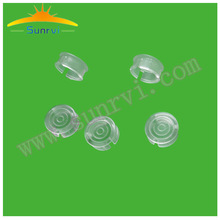 塑胶壳卡板LED灯帽  2mm固定透明灯罩 LC5-3螺纹导光柱 现货厂家