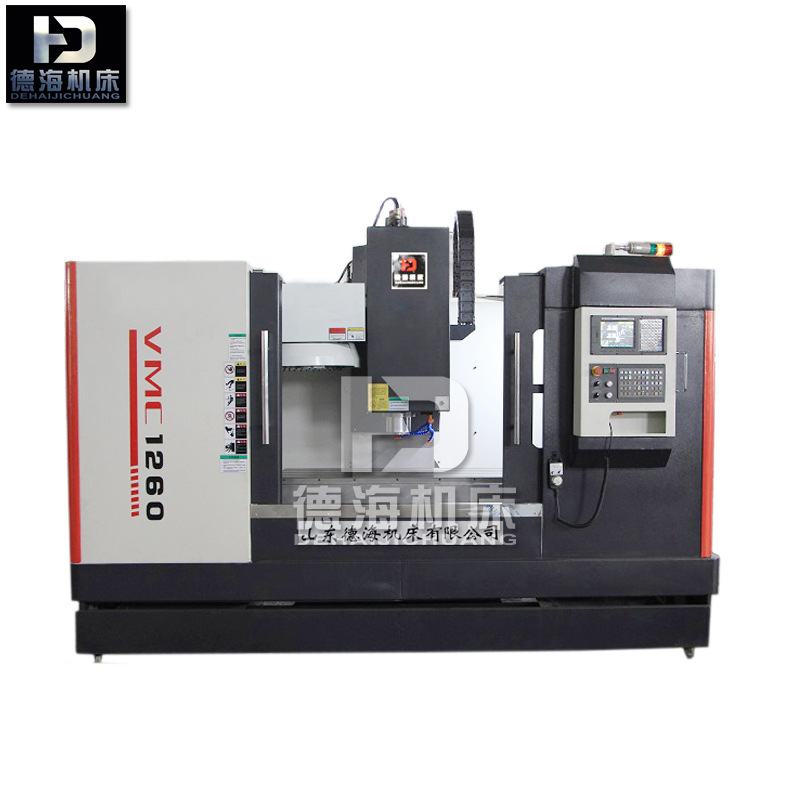 厂家销售立式加工中心 VMC1260加工中心三轴线轨选配第四轴转台