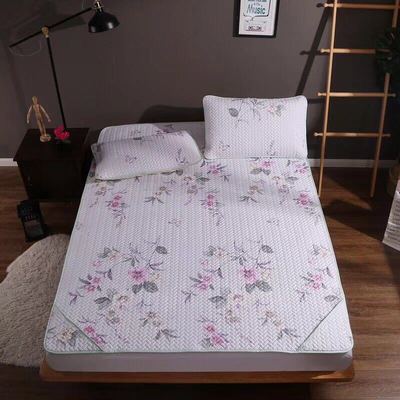 Explosive money Foldable washing summer Tencel latex summer sleeping mat Three Thailand natural latex summer sleeping mat wholesale