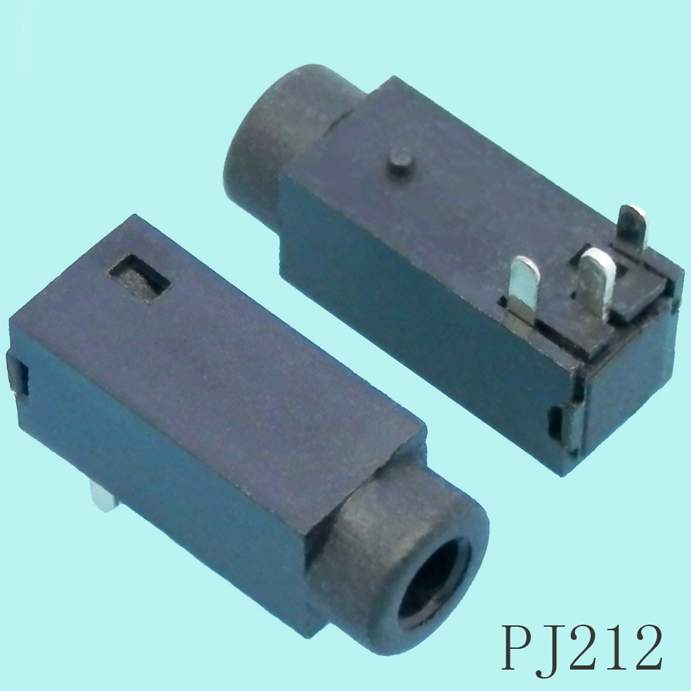 3.5单双声道立体声4节组合式带螺母贴片SMT沉板耳机音频视频插座