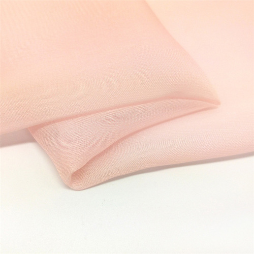 Stock 30D days chiffon fabric, thin plain chiffon material, ancient costume Hanfu COS performance clothing fabric
