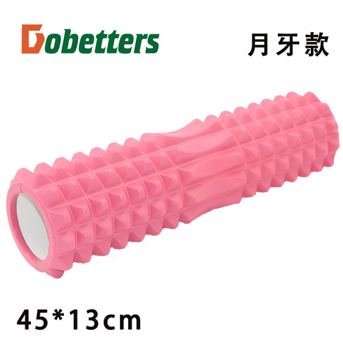 45*14 crescent model hollow yoga column relaxation column foam shaft balance stick yoga pilates manufacturer wholesale