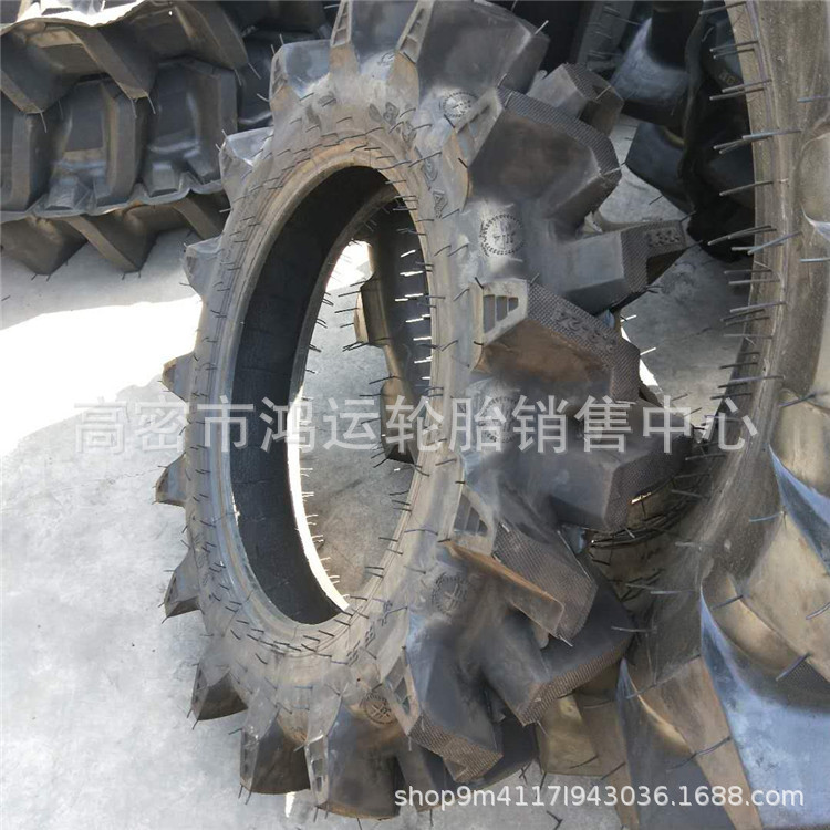 现货供应8.3-24水田高花轮胎农用拖拉机小四轮稻田用轮胎
