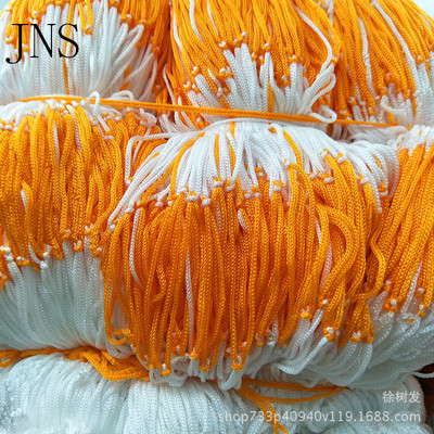 厂家特惠篮球赠品黄白球网一球装网兜便携式通用网兜足球篮球排球